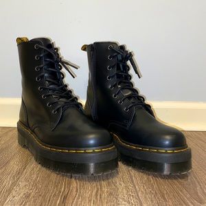 Dr. Martens Women’s Jadon Leather Platform Boots